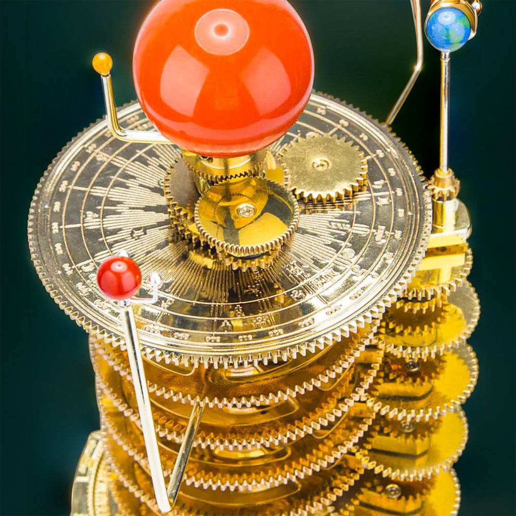 Create Your Own Stunning 3D Metal Orrery Solar System Model Kit – 200-Piece Eight Planet Set! - OPICRAFT 