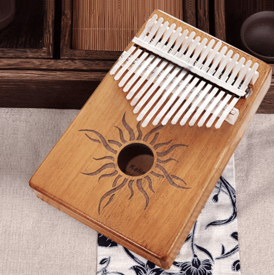 KALIMBA 17 KEYS, HANDMADE WOODEN INSTRUMENT - KALIMBA MBIRA™ - BRIVLOX | Where Innovation Meets Style!