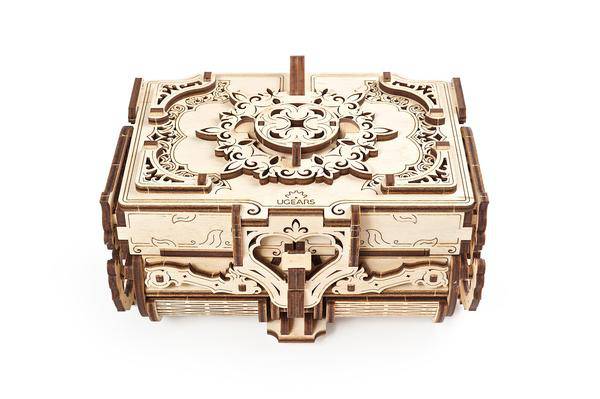 BRIVLOX 3D Mechanical Wooden Antique Box - BRIVLOX | Where Innovation Meets Style!