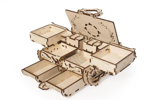 BRIVLOX 3D Mechanical Wooden Antique Box - BRIVLOX | Where Innovation Meets Style!