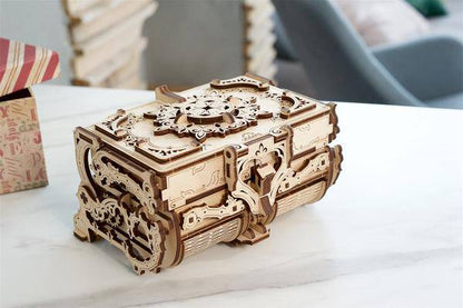 BRIVLOX 3D Mechanical Wooden Antique Box - BRIVLOX | Where Innovation Meets Style!