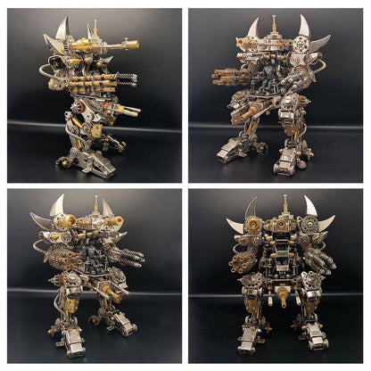 Engaging 3D Metal Mechanical Magnetic Mecha Puzzle Assembly Kit for DIY Enthusiasts - OPICRAFT 