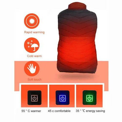 XLEDX 2022 New Unisex Warming Heated Vest - BRIVLOX | Where Innovation Meets Style!