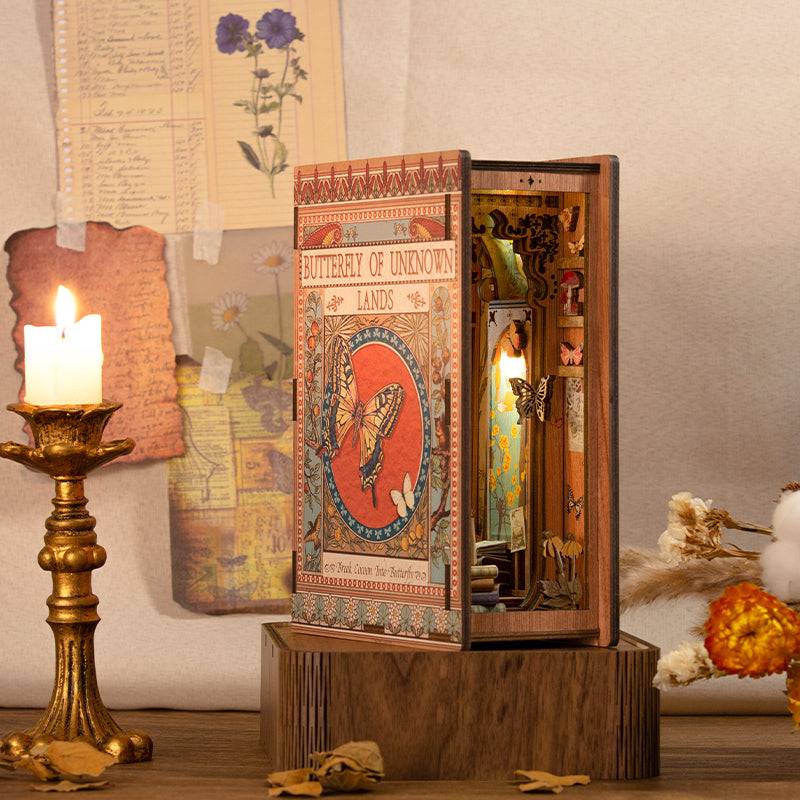BRIVLOX™ DIY Booknook Kit (Butterfly of the Unknow Lands) - BRIVLOX | Where Innovation Meets Style!