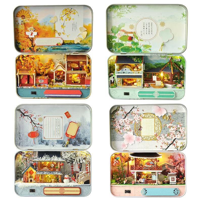 BRIVLOX 1: 24 DIY Dollhouse Kit (mini four seasons) - BRIVLOX | Where Innovation Meets Style!