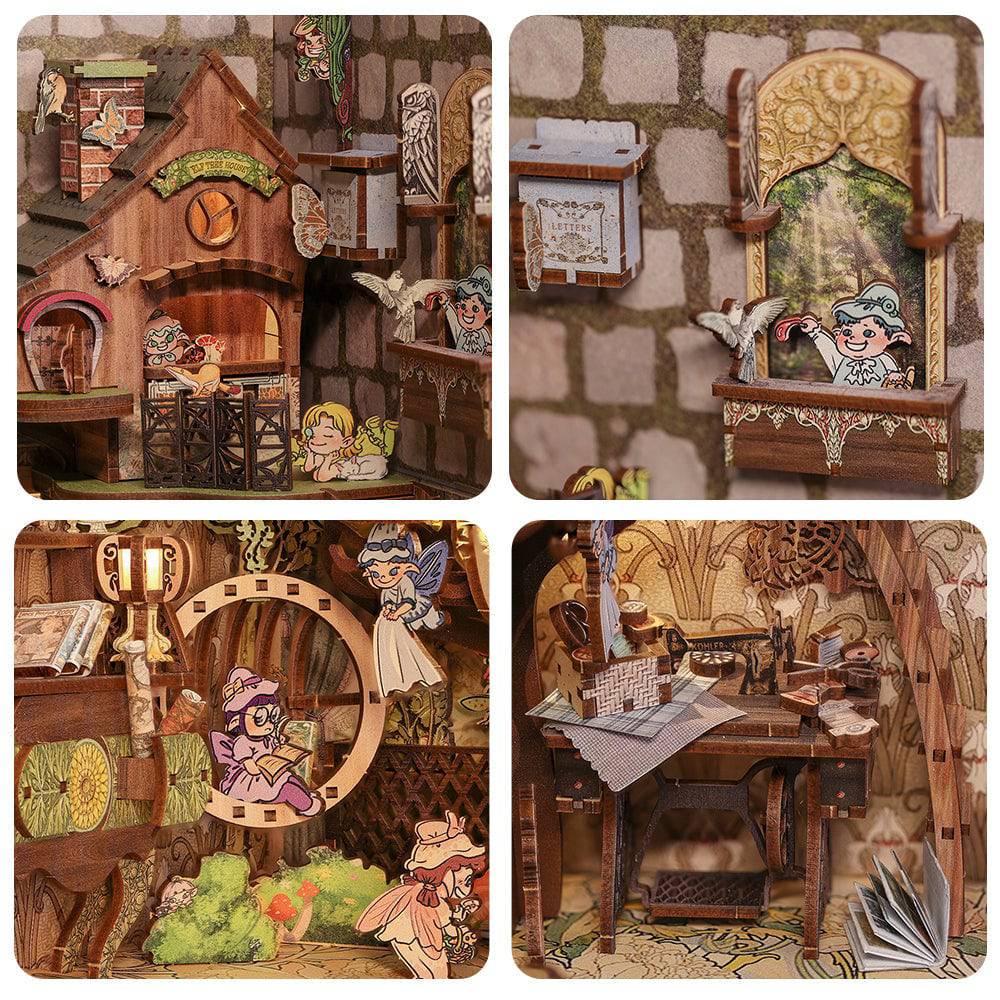 BRIVLOX™ DIY Booknook Kit (Elves Paradise) - BRIVLOX | Where Innovation Meets Style!