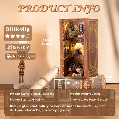 BRIVLOX™ DIY Booknook Kit (Eternal Bookstore) - BRIVLOX | Where Innovation Meets Style!