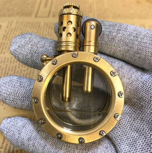 Marine steampunk Gothic lighter - BRIVLOX | Where Innovation Meets Style!