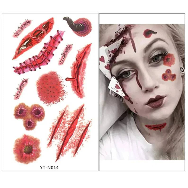 Halloween Horror Wound - BRIVLOX | Where Innovation Meets Style!