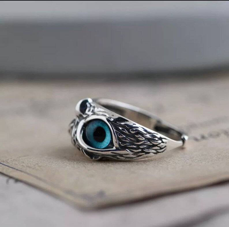 Enchanting Viking-Inspired Owl & Frog Rings: Embrace Your Unique Style with a Splash of Color - BRIVLOX | Where Innovation Meets Style!