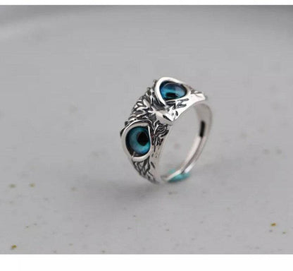 Enchanting Viking-Inspired Owl & Frog Rings: Embrace Your Unique Style with a Splash of Color - BRIVLOX | Where Innovation Meets Style!