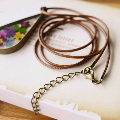 TERRARIUM BRONZE NECKLACE - BRIVLOX | Where Innovation Meets Style!