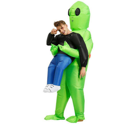 BRIVLOX Alien Abduction Inflatable Costume for Halloween - BRIVLOX | Where Innovation Meets Style!