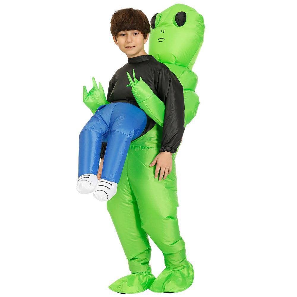 BRIVLOX Alien Abduction Inflatable Costume for Halloween - BRIVLOX | Where Innovation Meets Style!