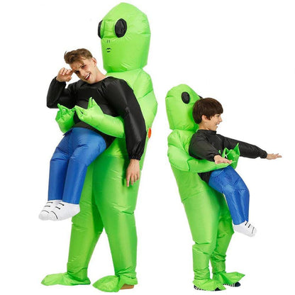 BRIVLOX Alien Abduction Inflatable Costume for Halloween - BRIVLOX | Where Innovation Meets Style!