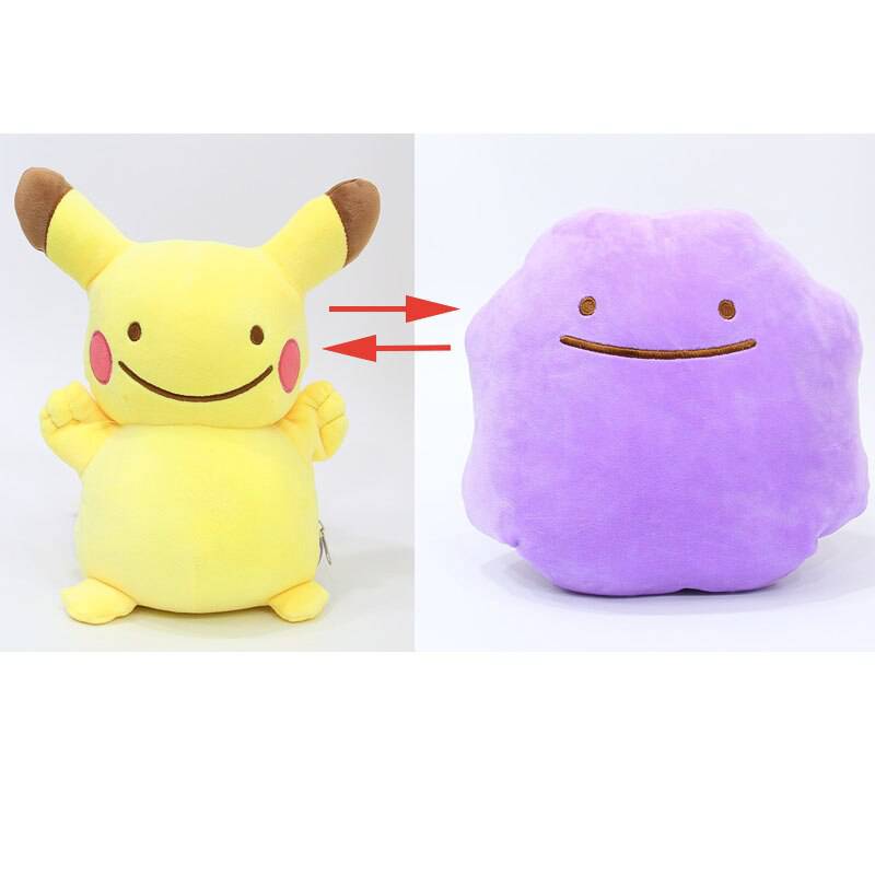 Pokemon Ditto Reversible Plushies - BRIVLOX | Where Innovation Meets Style!