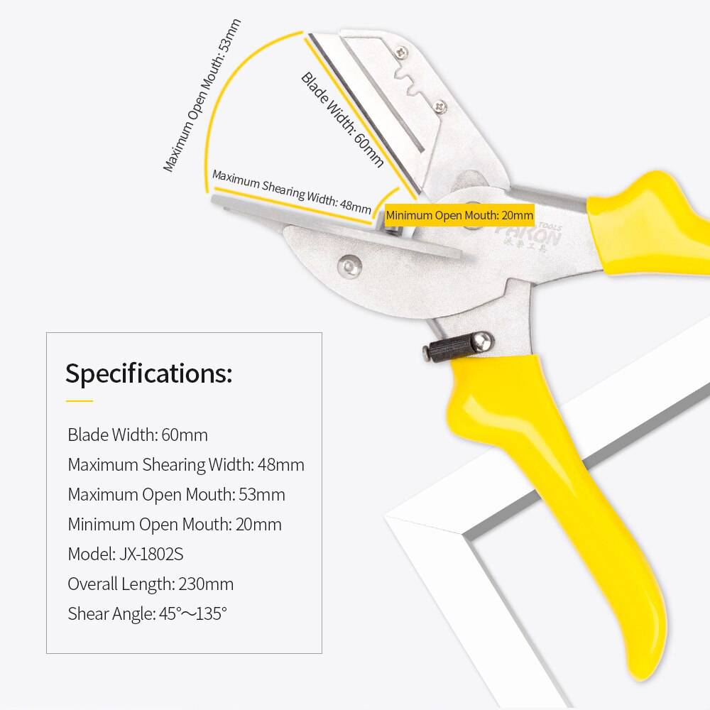 Universal Angle Wire Duct Scissor - BRIVLOX | Where Innovation Meets Style!