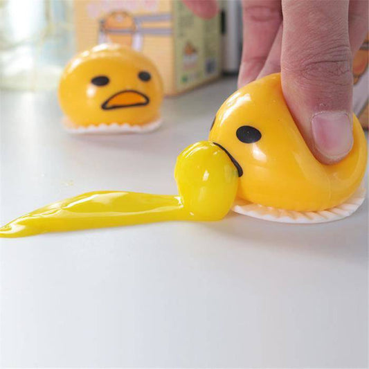 Vomiting Egg Yolk (Puking Egg Yolk Stress Ball) - BRIVLOX | Where Innovation Meets Style!