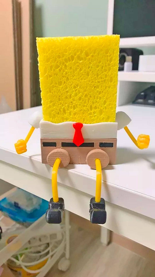 SpongeBob Sponge Holder - BRIVLOX | Where Innovation Meets Style!